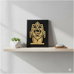 Jagannath Wooden Wall Art